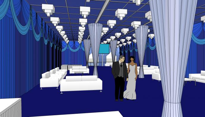 Концертный зал конкурса Новая волна в Сочи